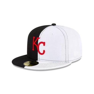 Sapca New Era Kansas City Royals MLB Split Crown 59FIFTY Fitted - Negrii